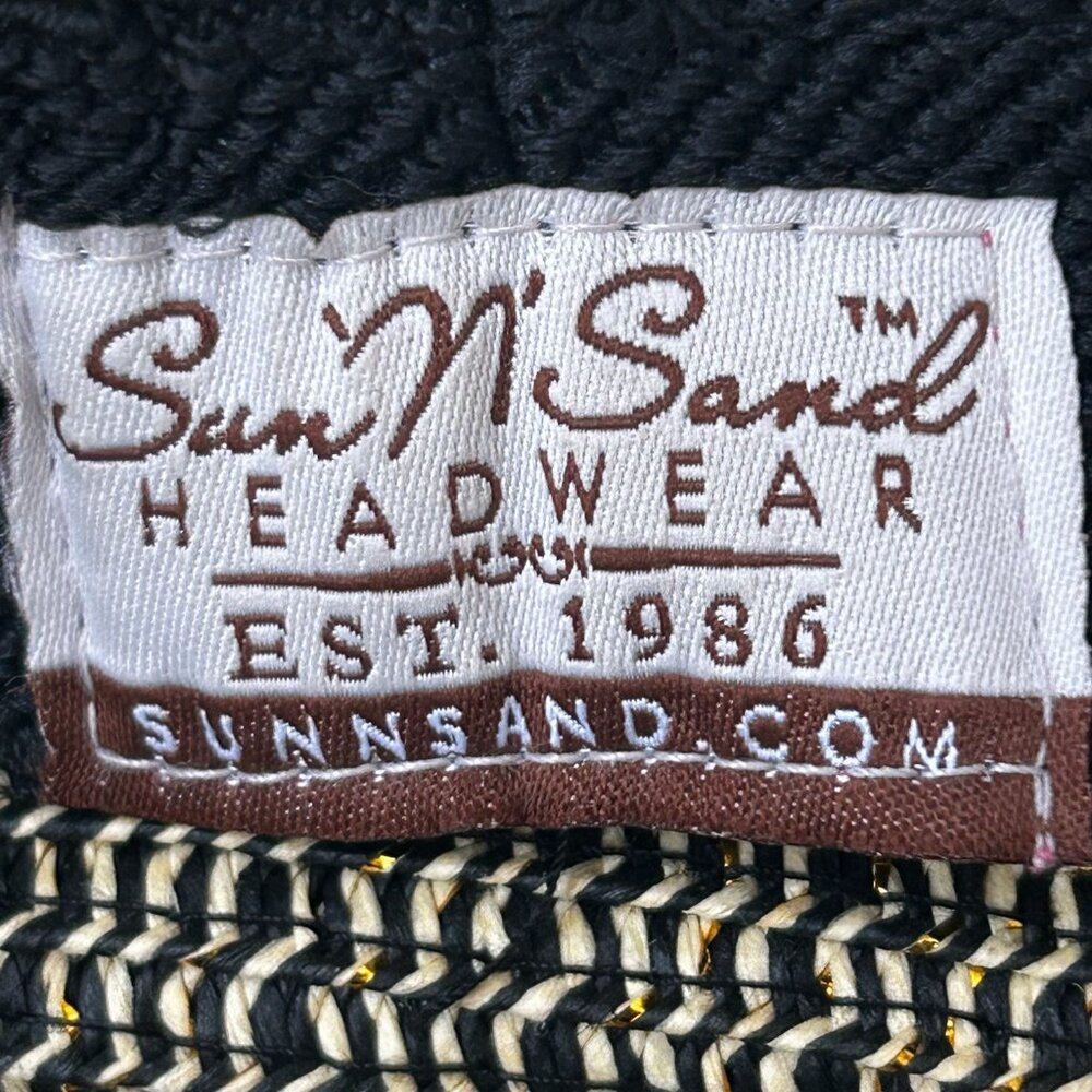 NWOT Vintage Retro French Girl Style Floppy Oversized Sun Hat - Picture 10 of 10